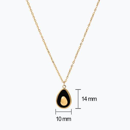 Solstice Teardrop Necklace - Real Flowers Pakistan