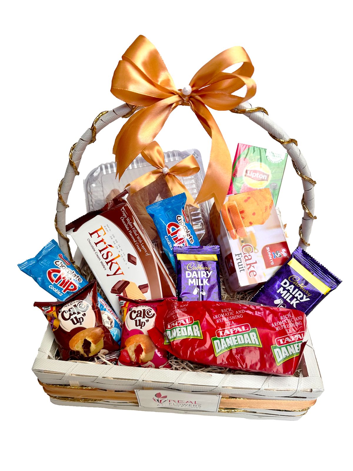Tea Gift Basket - Real Flowers Pakistan