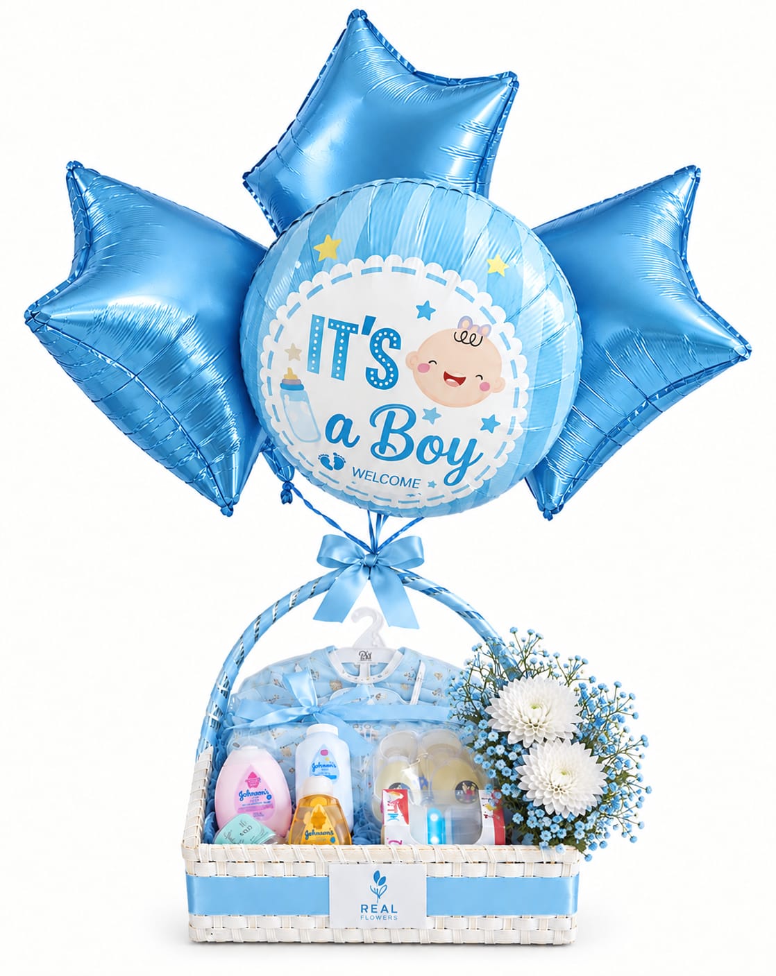 It's a new baby boy Hamper