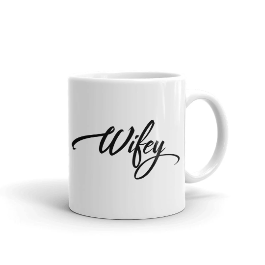 Wifey - Mug - Real Flowers Pakistan
