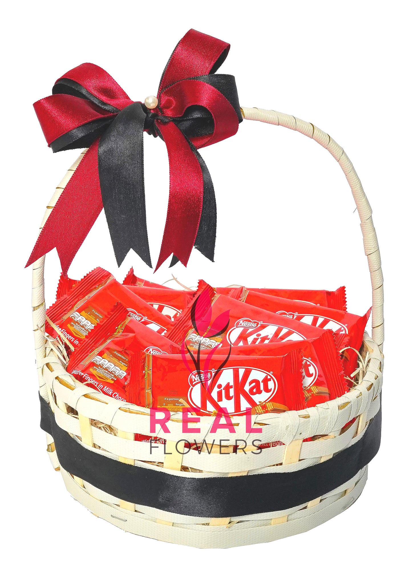 Kitkat Basket - Real Flowers Pakistan