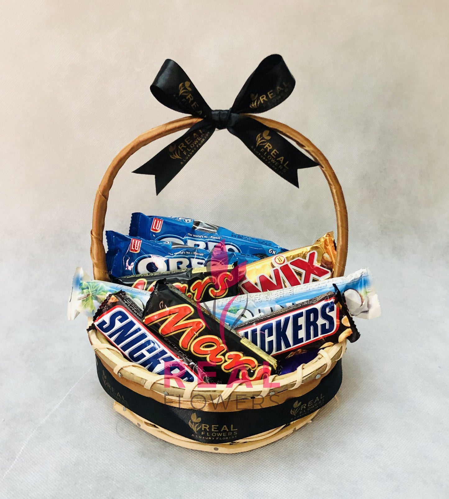 Chocolate Basket-002 - Real Flowers Pakistan