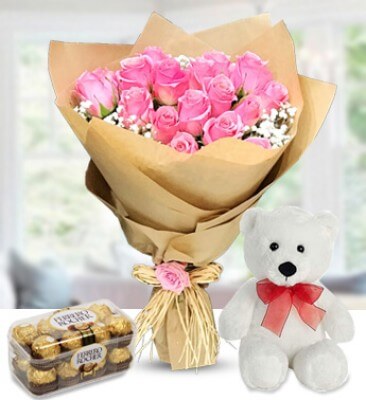 Combination 08 - Real Flowers Pakistan