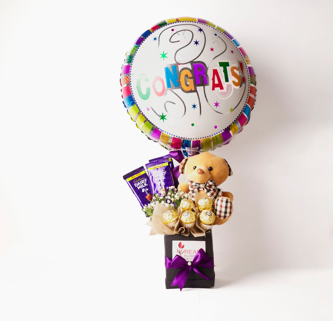 Say congratulations in a new style with our Luxury gifts