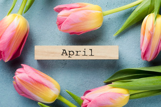 The birth flower of the month April