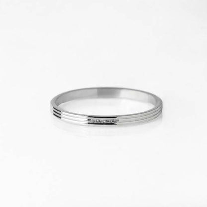 Lunaria Silver Cuff - Real Flowers Pakistan