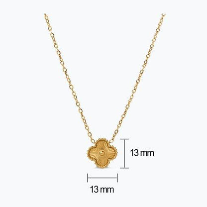Celeste Clover Necklace - Real Flowers Pakistan