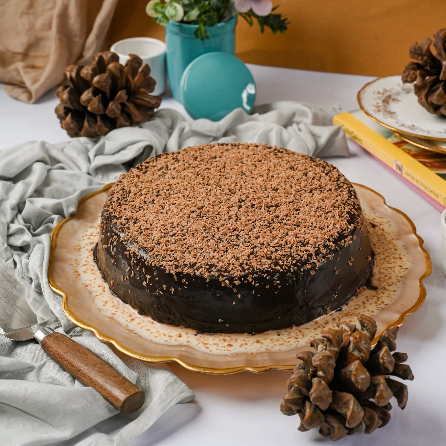 Chocolate Tres Leches Cake by Auntie Munaver's - 2lbs