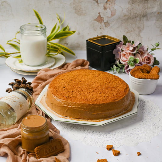 Lotus Biscoff Tres Leches Cake by Auntie Munaver's - 2lbs