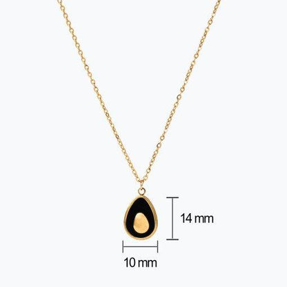 Solstice Teardrop Necklace - Real Flowers Pakistan