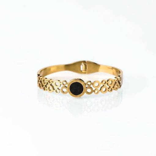 Solara Circle Cuff - Real Flowers Pakistan