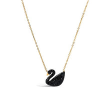 Nocturne Swan Necklace