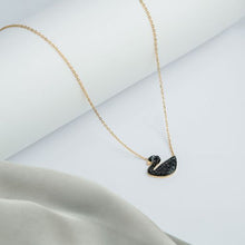 Nocturne Swan Necklace