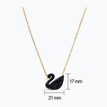Nocturne Swan Necklace