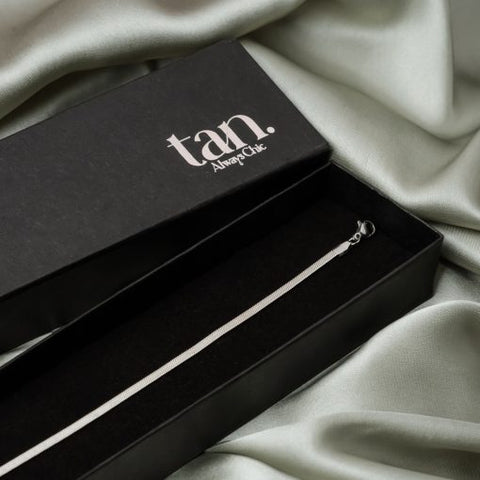 Lunelle Silver Anklet