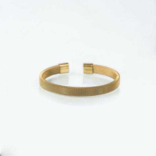 Auréole Gold Cuff - Real Flowers Pakistan