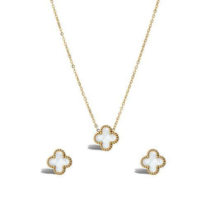 Opaline Clover Elegance Set - Real Flowers Pakistan