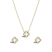 Opaline Clover Elegance Set