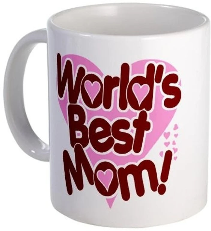 World's Best Mom - Mug - Real Flowers Pakistan