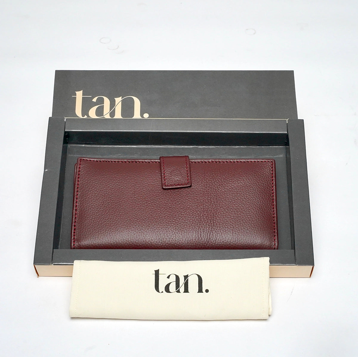 Women's Buckle Wallet by tan. - Real Flowers Pakistan