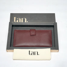 Women's Buckle Wallet by tan.