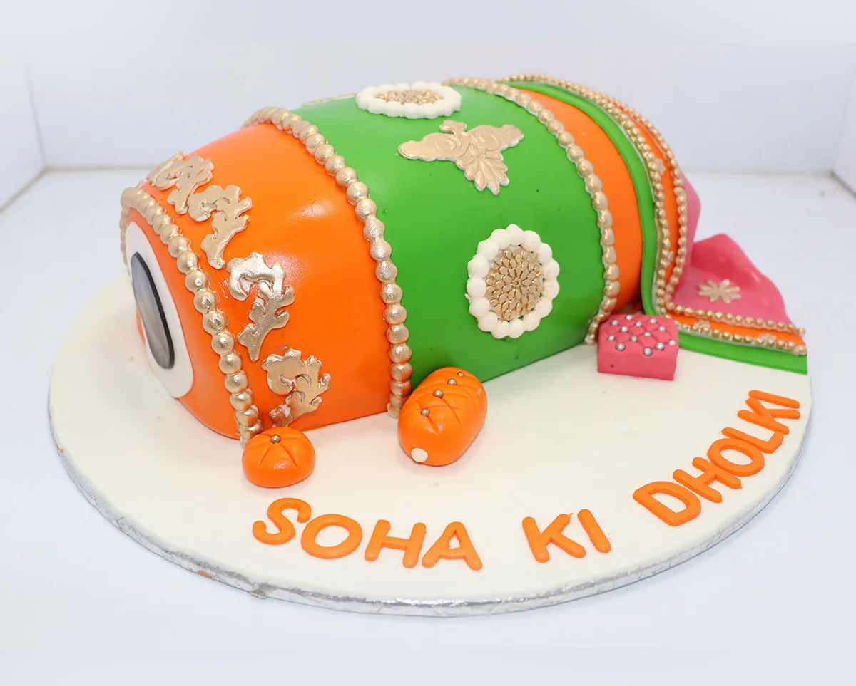 Dholak Cake - Real Flowers Pakistan