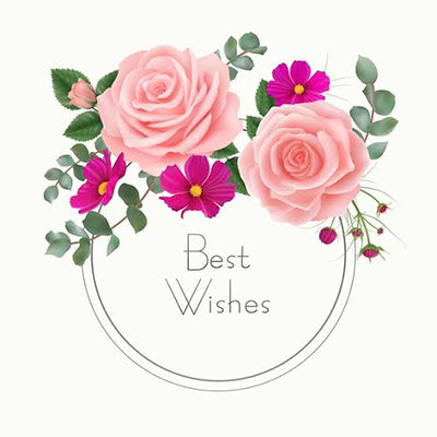 Best Wishes - Real Flowers Pakistan