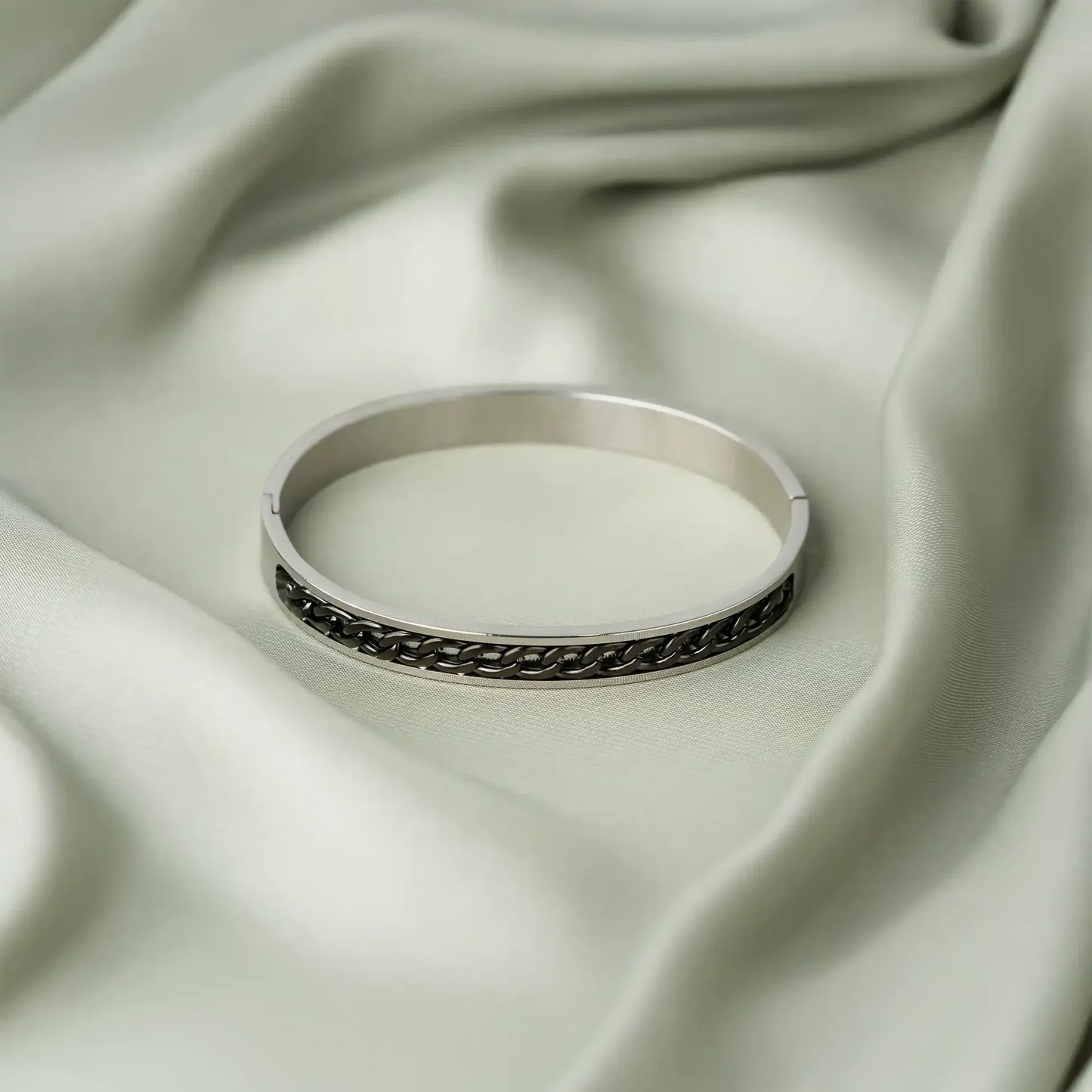 Ironlink Cuff - Stainless Steel Men's Bracelet