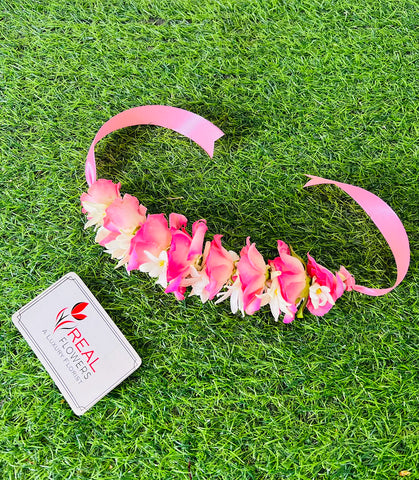 Gajra (Pair) - Blush Pink