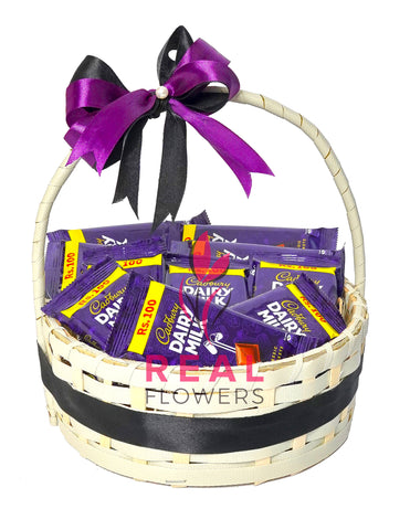 Dairy Milk Chocolate Basket