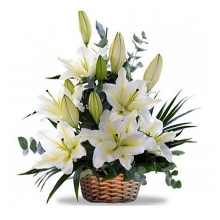 Elegant White - Real Flowers Pakistan