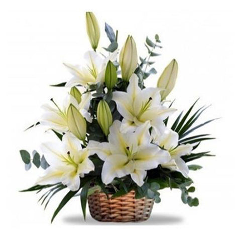 Elegant White - Real Flowers Pakistan