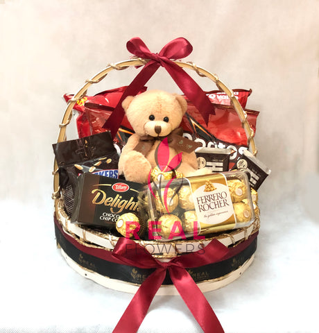 Chocolate Basket - 009 - Real Flowers Pakistan