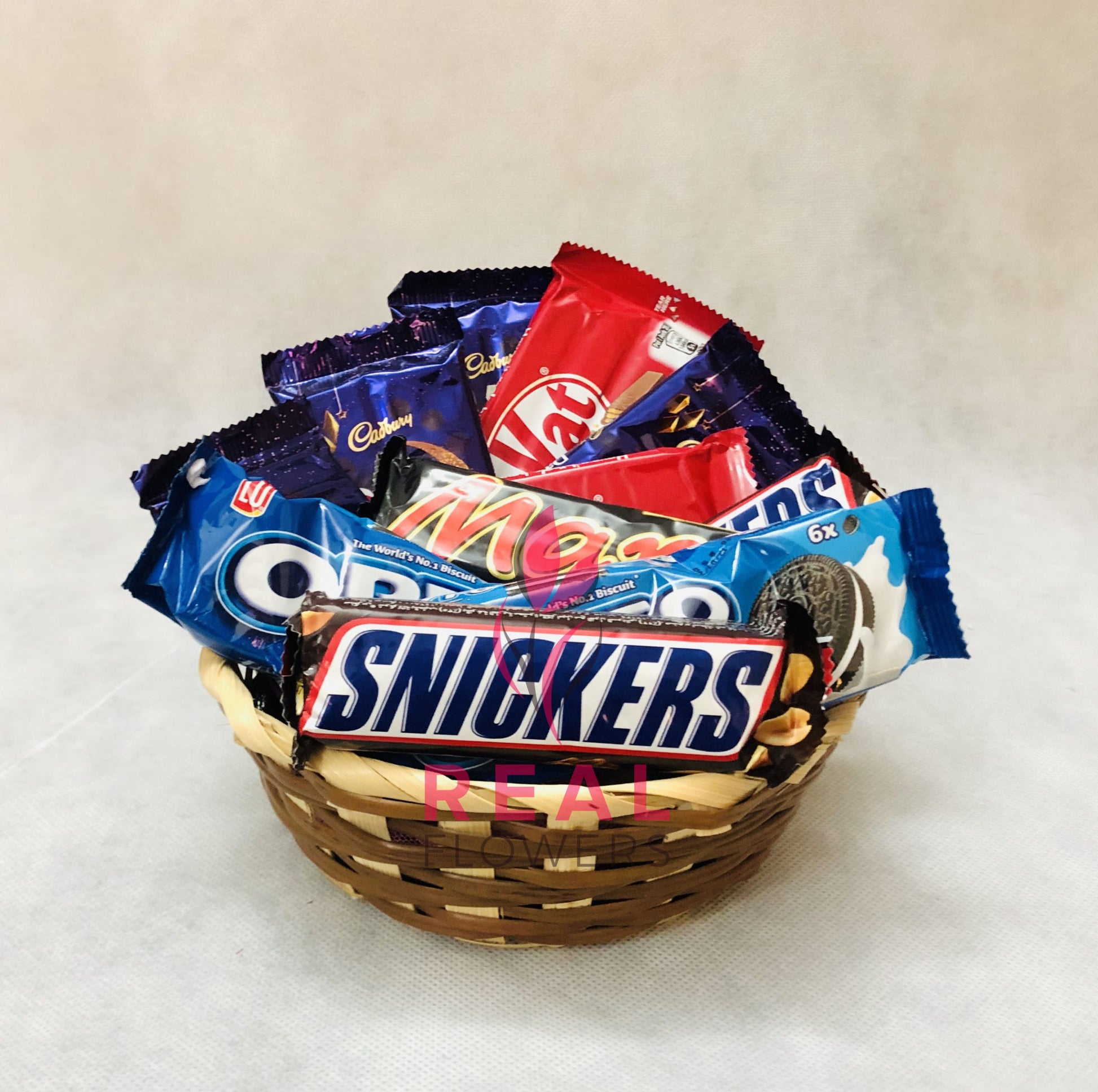 Chocolate Basket-005 - Real Flowers Pakistan