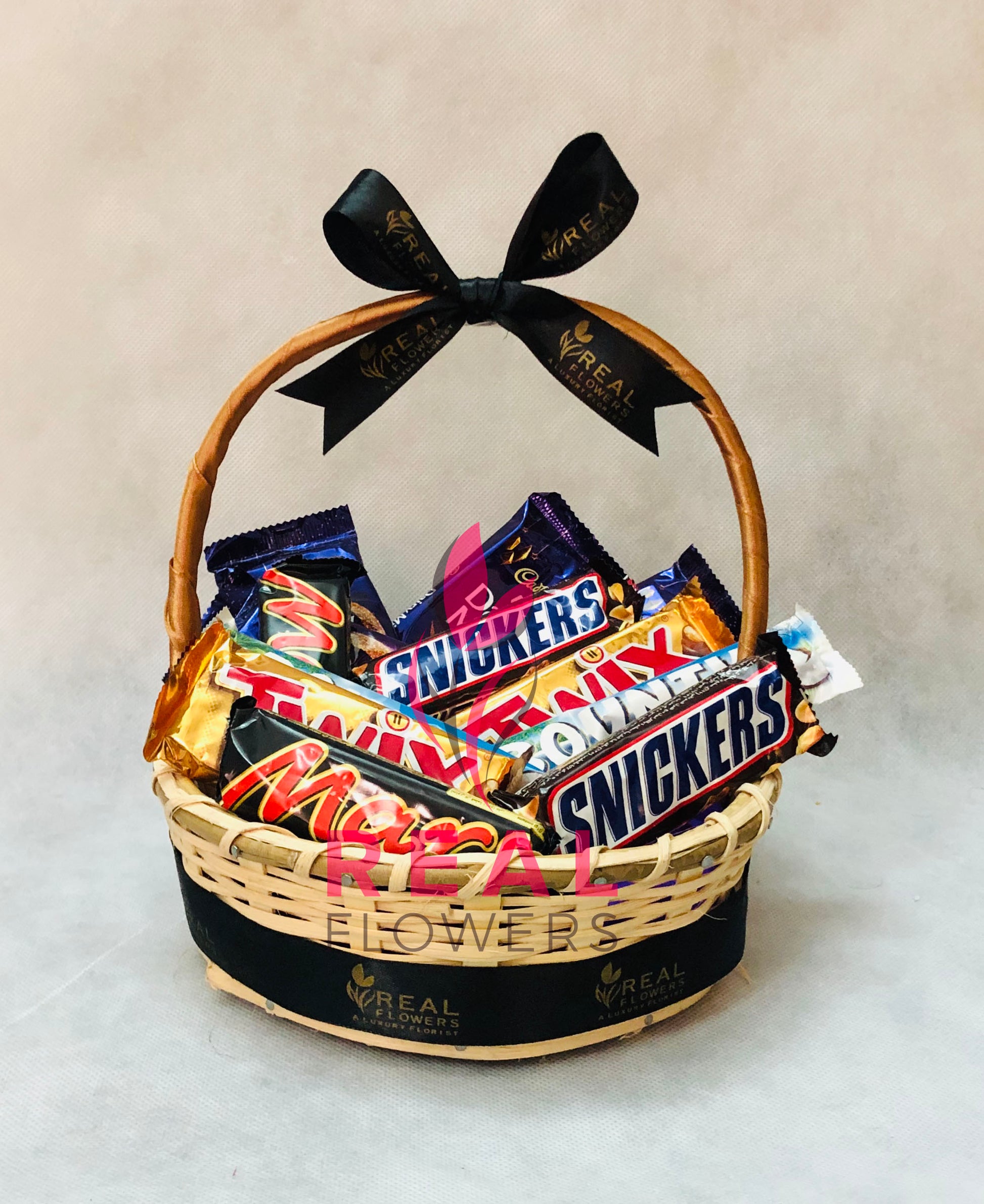 Chocolate Basket-004 - Real Flowers Pakistan