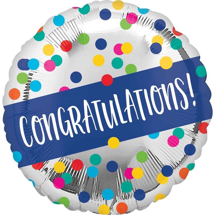 Congratulations Foil Balloon