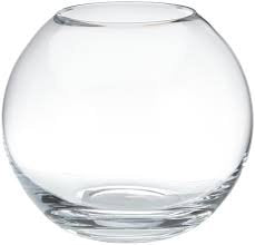 Glass Globe Vase - Real Flowers Pakistan