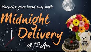 Midnight Delivery Charges - Real Flowers Pakistan