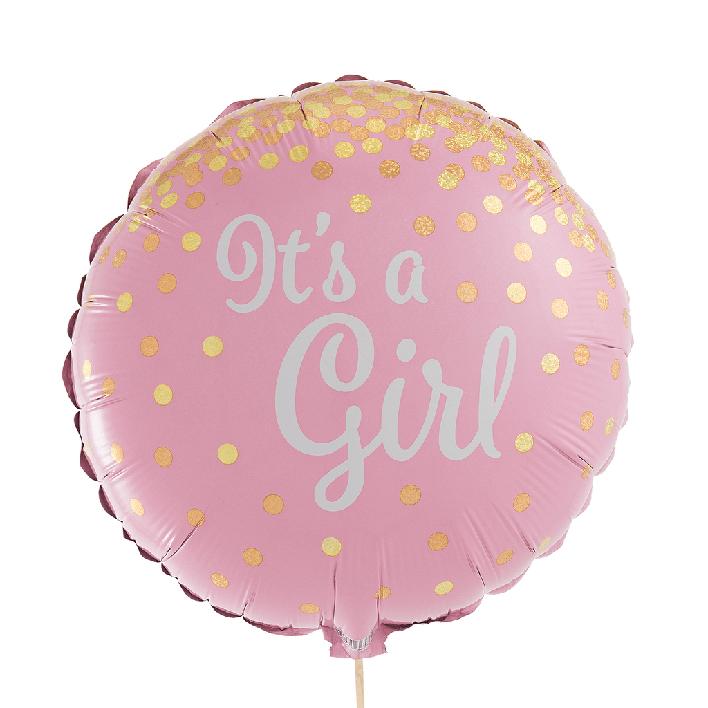 Baby girl online foil balloon