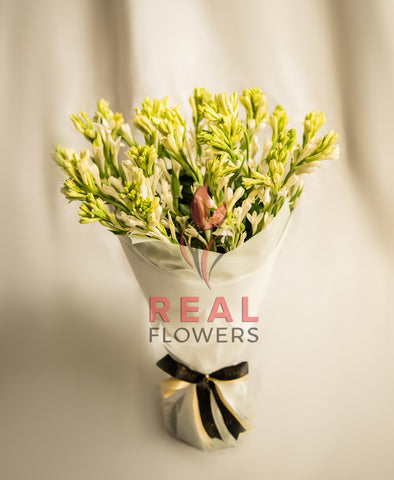 Bouquet of Tuberoses - Real Flowers Pakistan